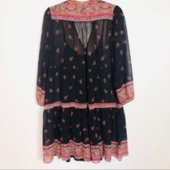 Joie, Alpina Silk Dress in Caviar - Picture 6 of 8